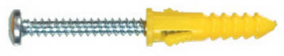 20pk 12-14x1-1/2 Plastic Anchor