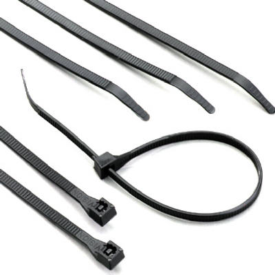 100PK 6" Black Cable Ties