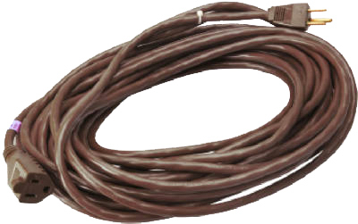 40' 16/3 Brown Extension Cord