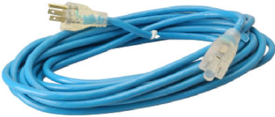 25' 16/3 Extension Cord Blue