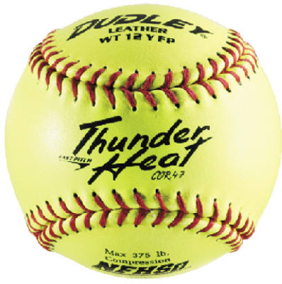 12"YEL FastPit Softball