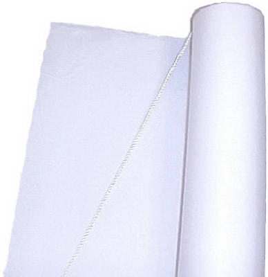 100' WHT Aisle Runner