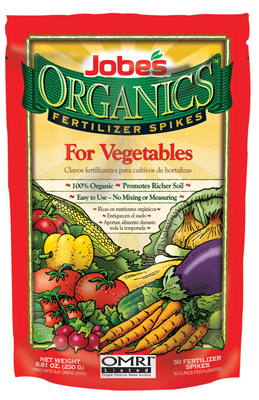 50pk Vegetable Fertilizer Spike