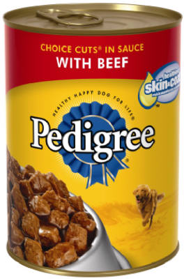 Pedigree 13.2OZ Beef Dog Food