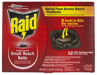 12pk RAID Roach Bait Egg Stopper