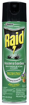 RAID HOUSE AND GARDEN INSECT KLR