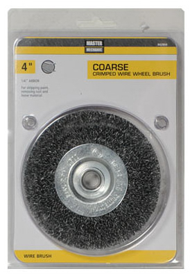 4" Coarse Crimped Wire Wheel