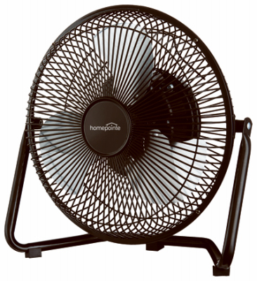 HP 9" BLK Hi Veloc Fan