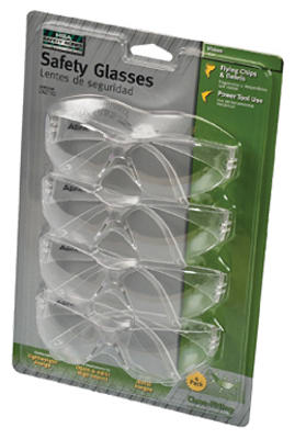 4PK CLR Safe Glasses