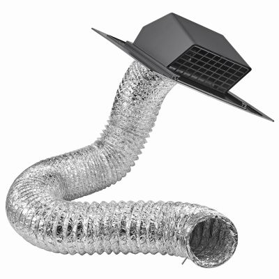4"x8' Duct Roof Vent Kit