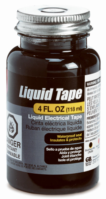 4Oz Black Liquid Electrical Tape