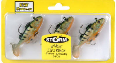 3-PK 2" Wild Eye Perch