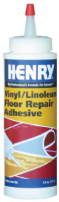 HENRY 12220 Floor Repair Adhesive, Paste, Mild, Off-White, 6 oz Bottle