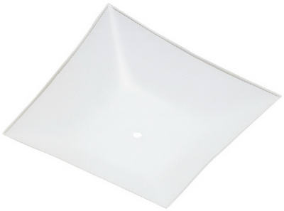 12" SQ WHT Diffuser