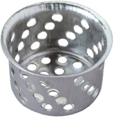 1" Metal Chrome Crumb Cup