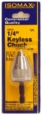 1/4" Keyless Chuck