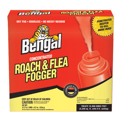 3PK Roach/Flea Fogger