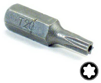 T20 1" TORX Security Insert Tip