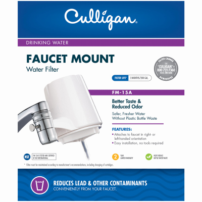 Faucet Mount Filter System