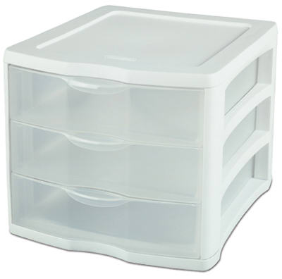 3 Drawer Clearview Organizer