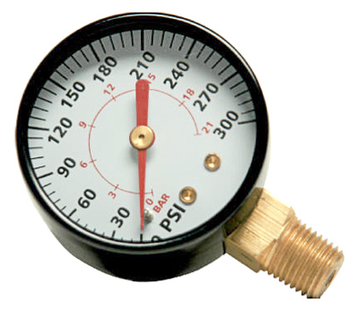 0-250PSI Gauge