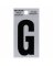 2"BLK Letter G Adhesive