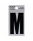 2"BLK Letter M Adhesive