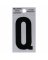 2"BLK Letter Q Adhesive