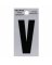 2"BLK Letter V Adhesive