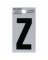 2"BLK Letter Z Adhesive