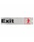 2x8 BLK Exit Sign