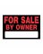 8x12 BLK/RED Owner Sign