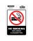 4x6 No Smoking Sign