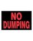 8x12 No Dumping Sign