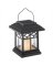 6.3" BLK Solar Lantern