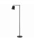 60" BLK Floor Lamp