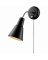 1L 2in1 BLKWall Sconce