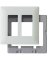 SWP262  Wall Plate WHT 2G Plas