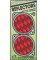 2PK 3-1/4"RED Reflector        *