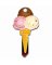 KW1 Ice Cream Key Blank