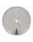 48" GRY/WHT Tree Skirt