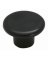 1-1/4" BLK Cabinet Knob