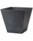 14" BLK SQ Ella Planter