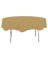 82" GLD RND Table Cover