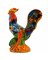 14" Rooster Pottery