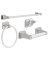 DS2400  Bathroom Kit Chr 4PC