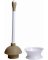 Microban Toilet Plunger & Caddy
