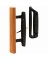 BLK Patio DR Handle Set