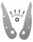 Repl Blades For M-1200 Snips