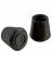 7/8" BLK Rubb Leg Tip